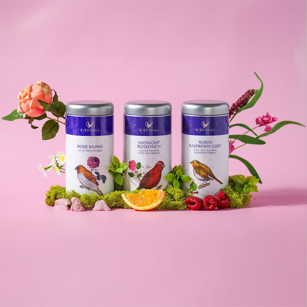 Rose & Raspberry Trio