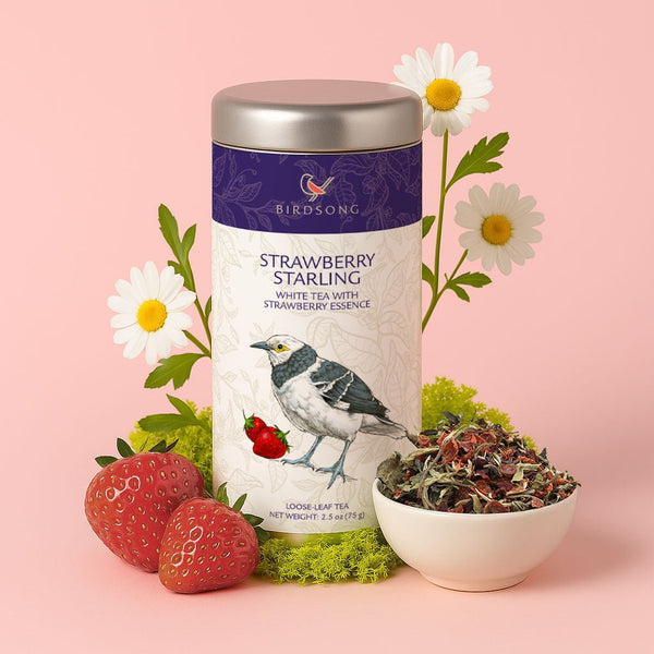 リリパットレーン　STRAWBERRY TEAS Strawberry Zen Tea - Yaupon Bliss | Rise Yaupon